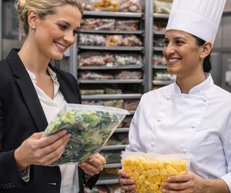 Une approche B2B pensée pour répondre aux contraintes réelles des restaurants et hôtels.